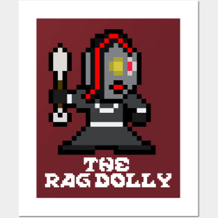 Slasher Man: The Rag Dolly 8-bit Posters and Art